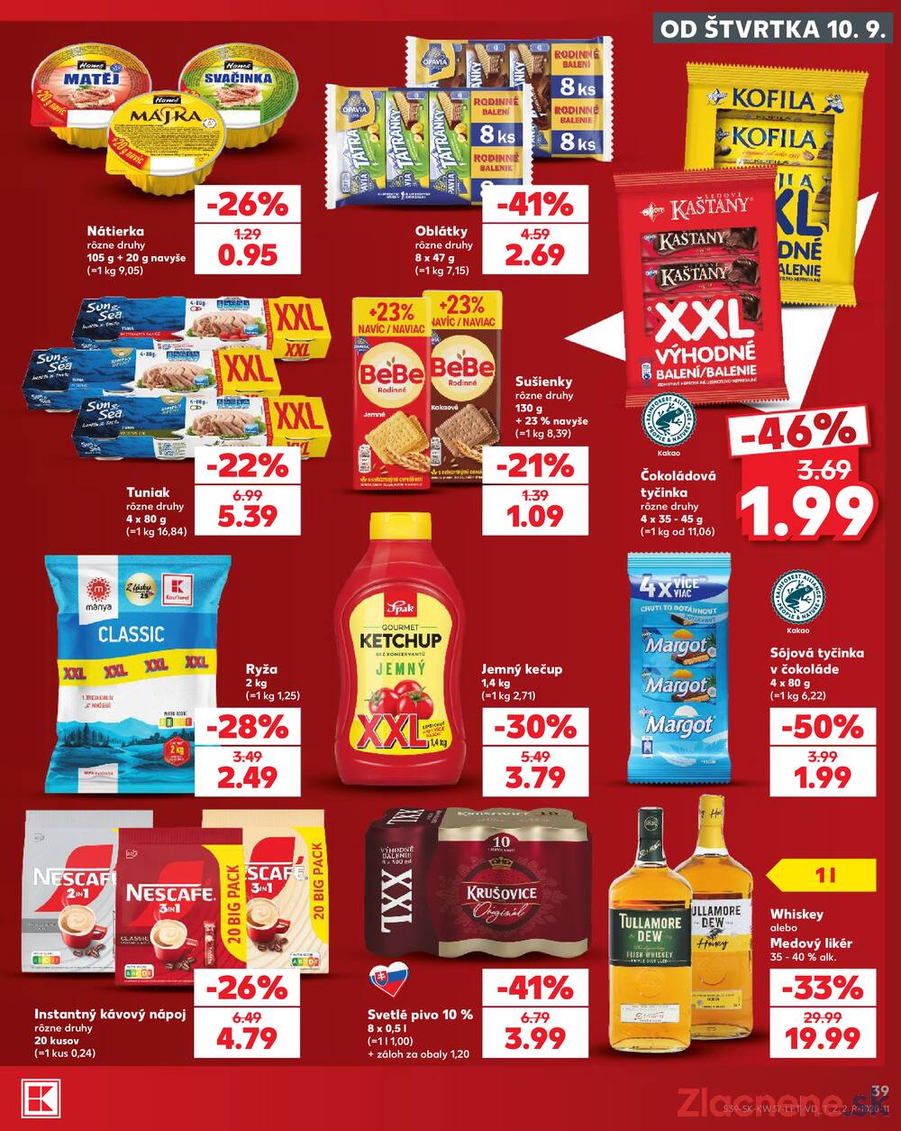 Kaufland 10.9. - 16.9. - Kaufland Košice - Nad Jazerom