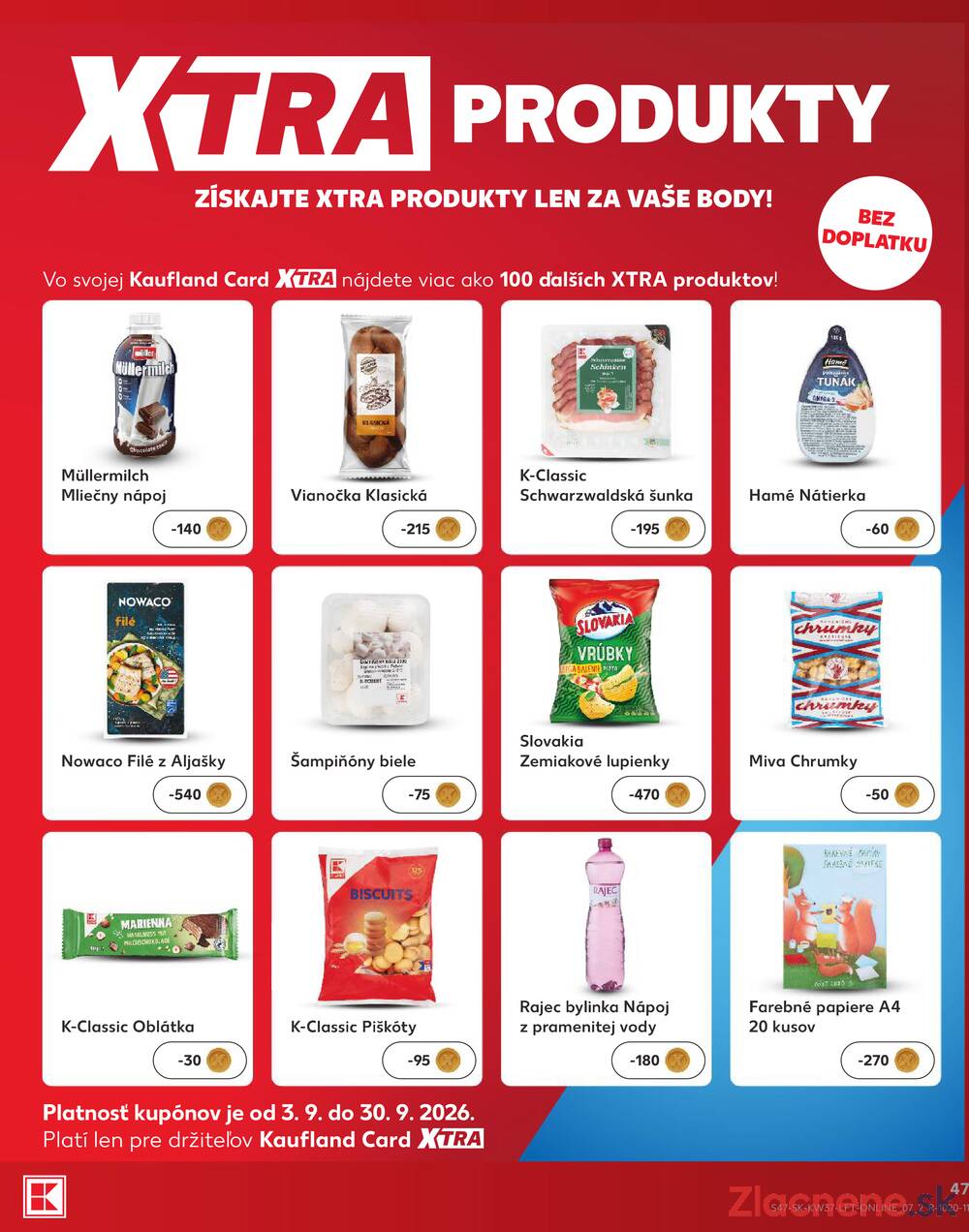 Kaufland 10.9. - 16.9. - Kaufland Košice - Nad Jazerom