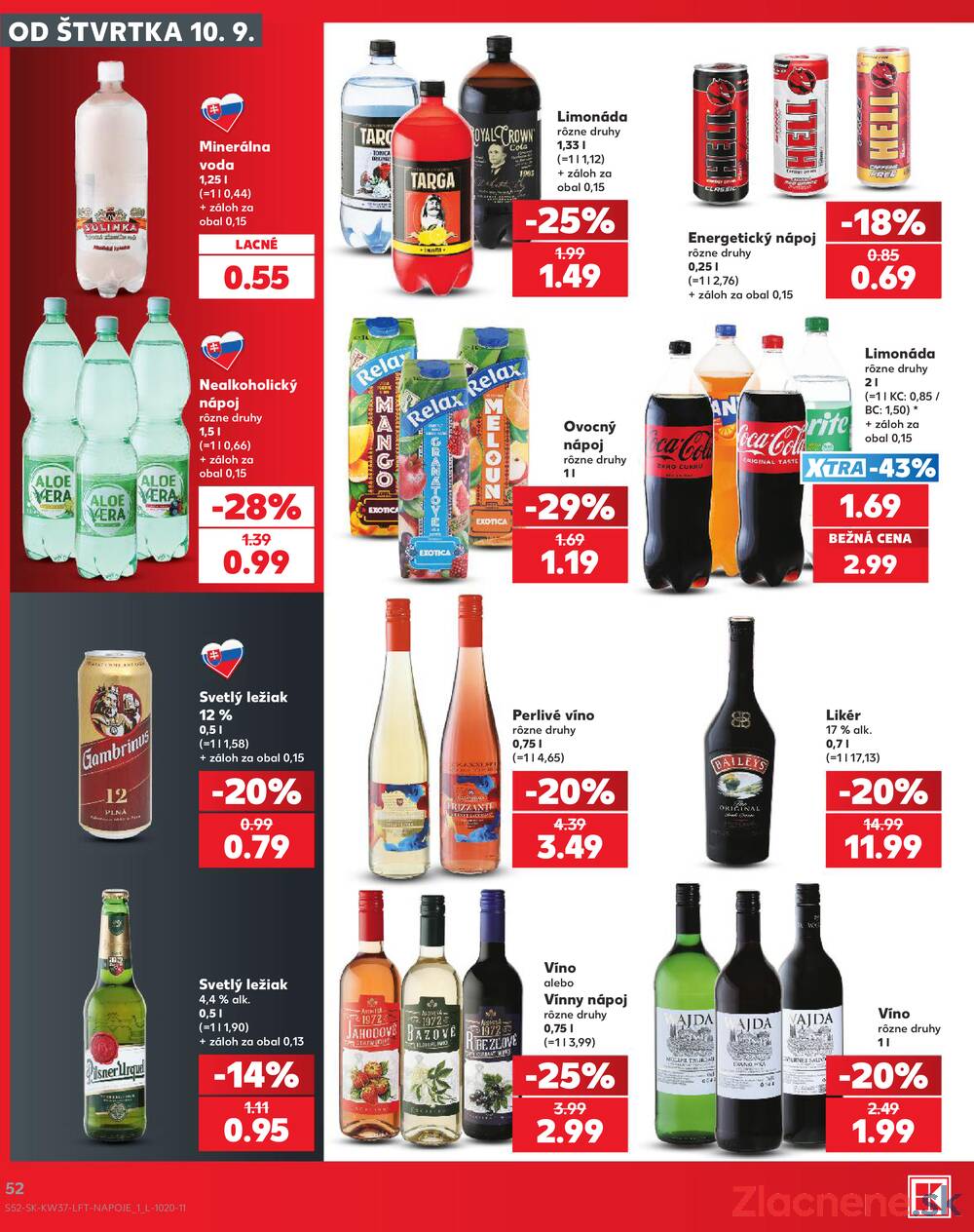 Kaufland 10.9. - 16.9. - Kaufland Košice - Nad Jazerom