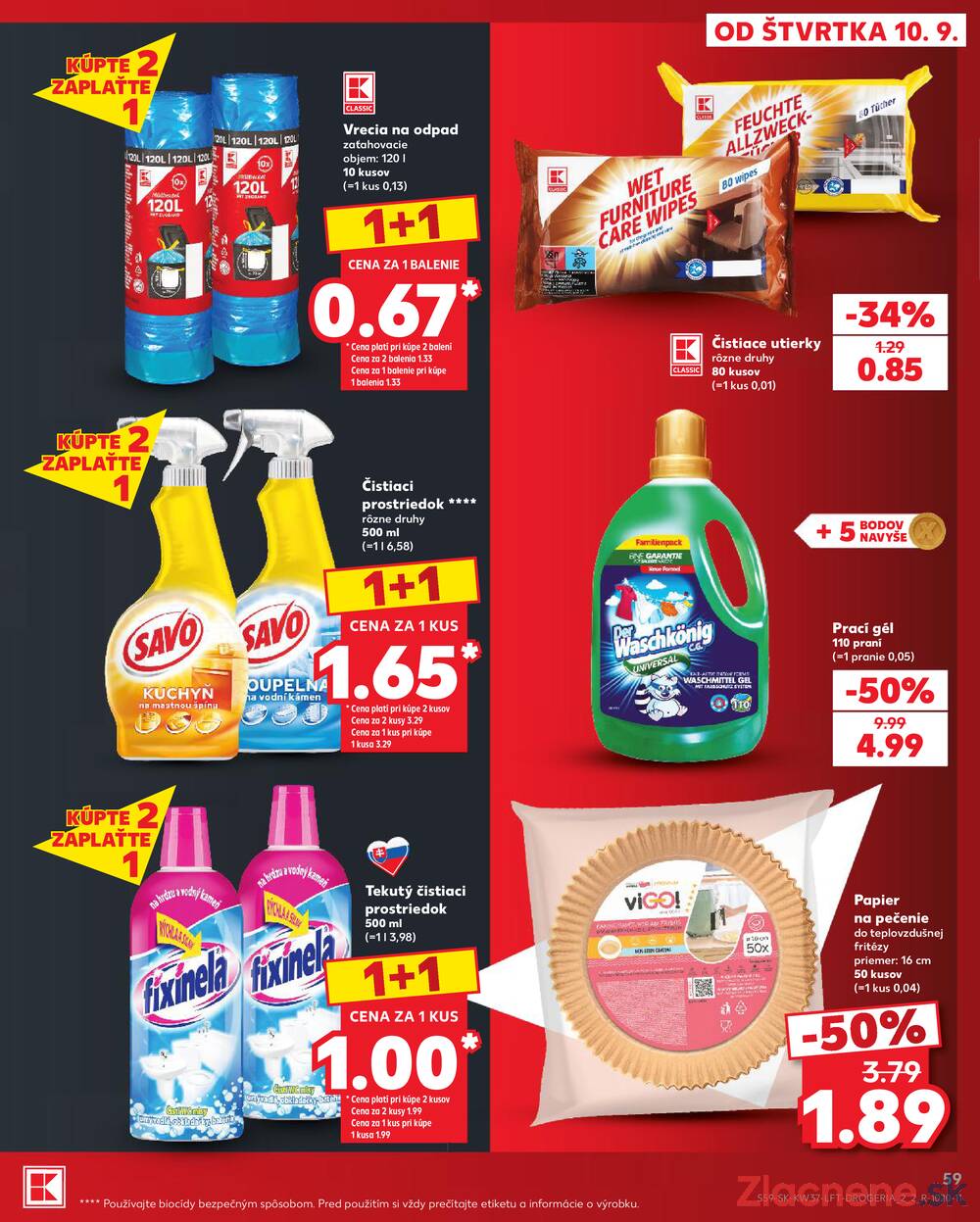 Kaufland 10.9. - 16.9. - Kaufland Košice - Nad Jazerom