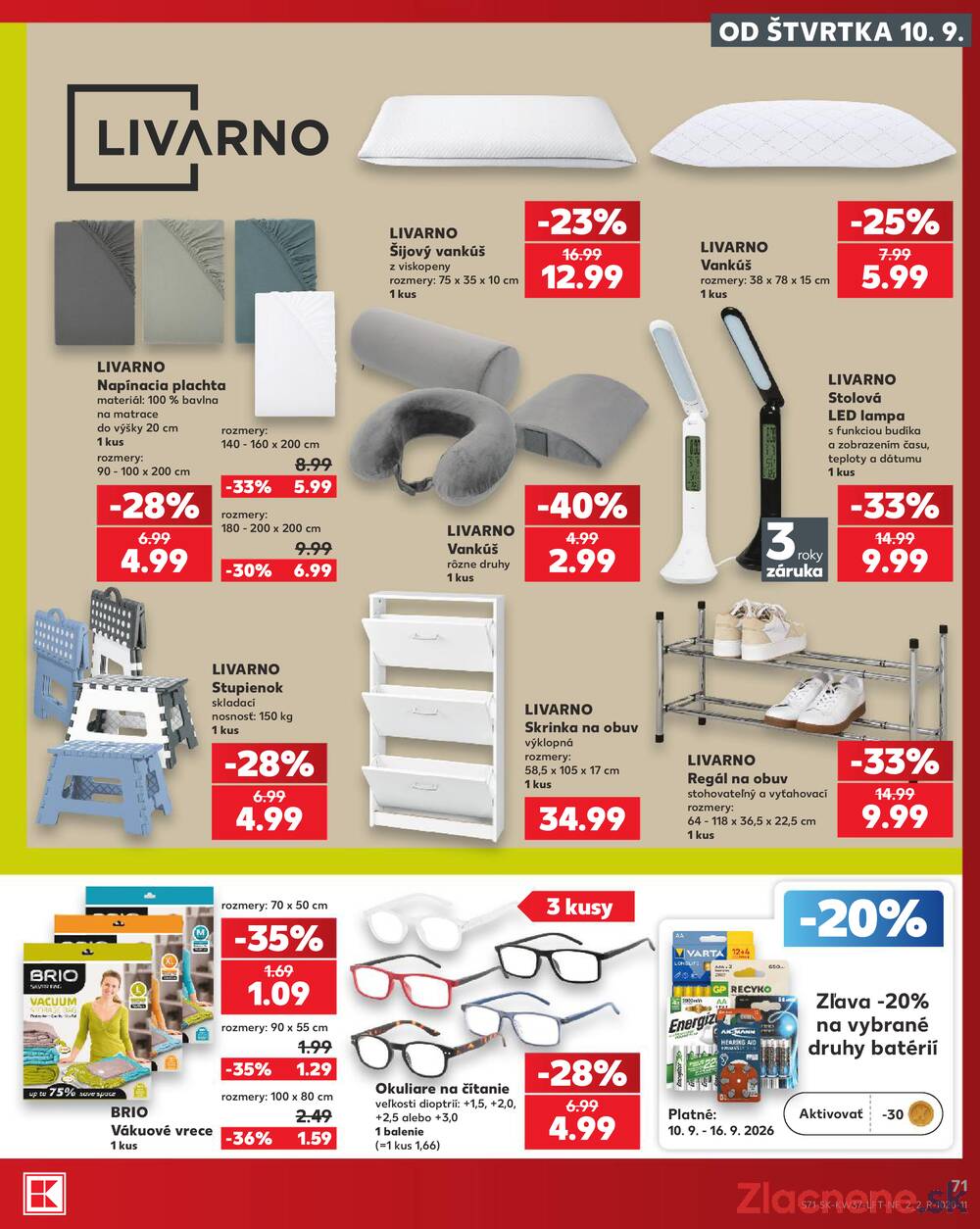 Kaufland 10.9. - 16.9. - Kaufland Košice - Nad Jazerom