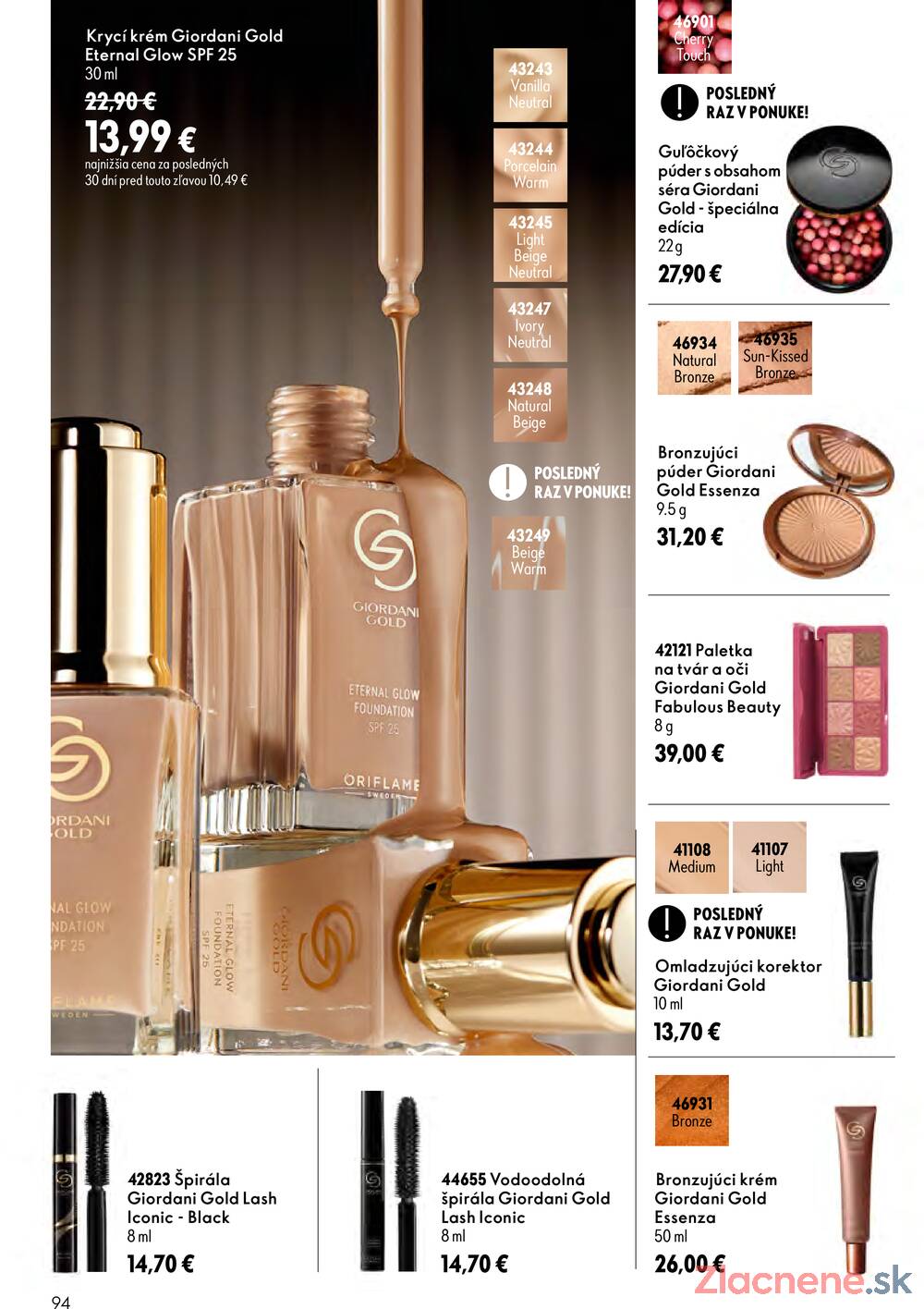 Oriflame do 29.9.