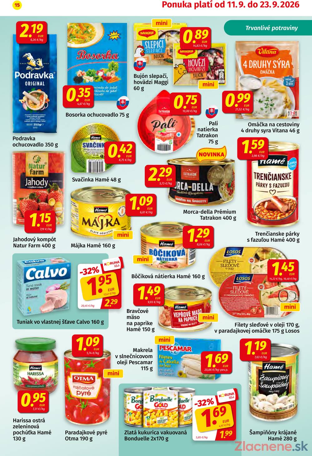 KORUNA do 23.9.