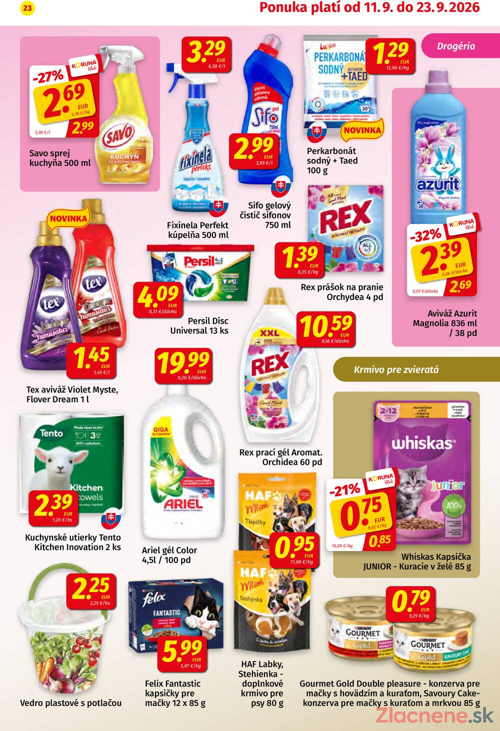 KORUNA do 23.9.