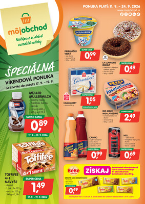 Môj obchod : 1 leták