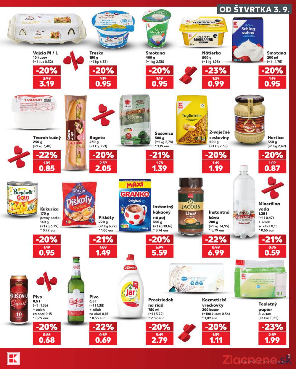 Kaufland 17.9. - 23.9. - Kaufland Bytča