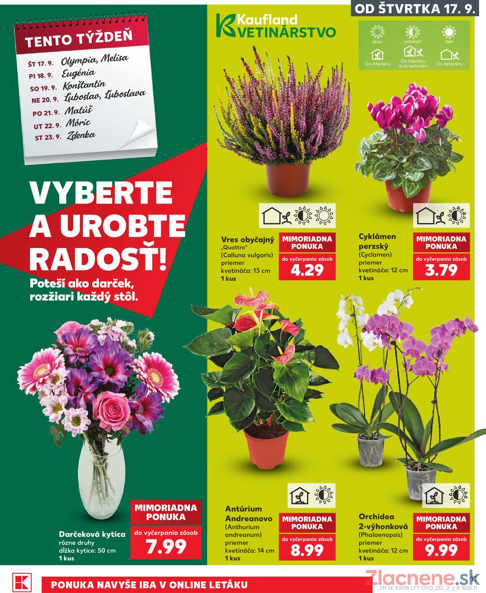 Kaufland 17.9. - 23.9. - Kaufland Bytča