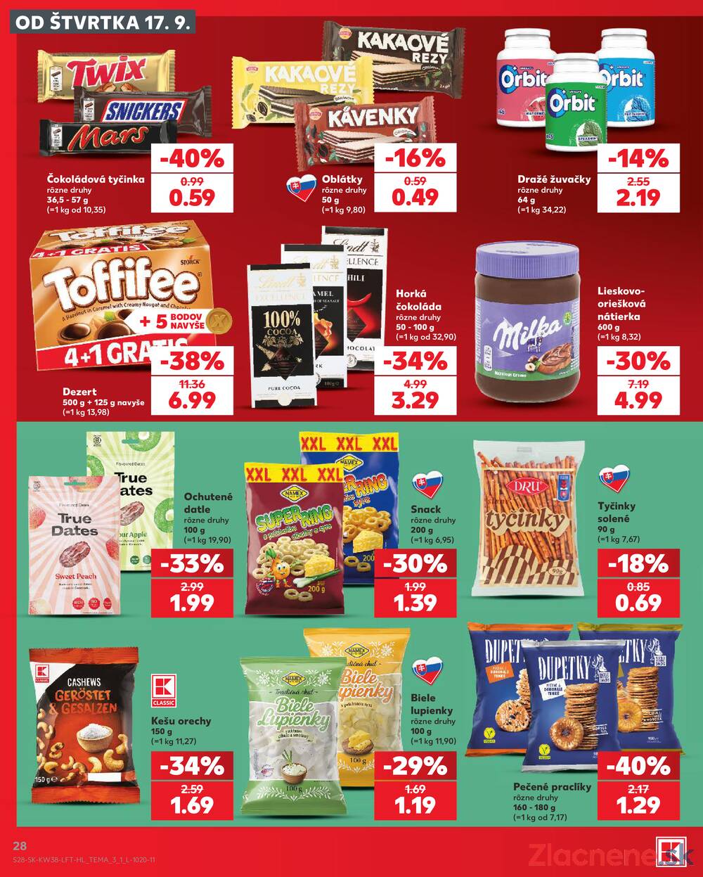 Kaufland 17.9. - 23.9. - Kaufland Bytča