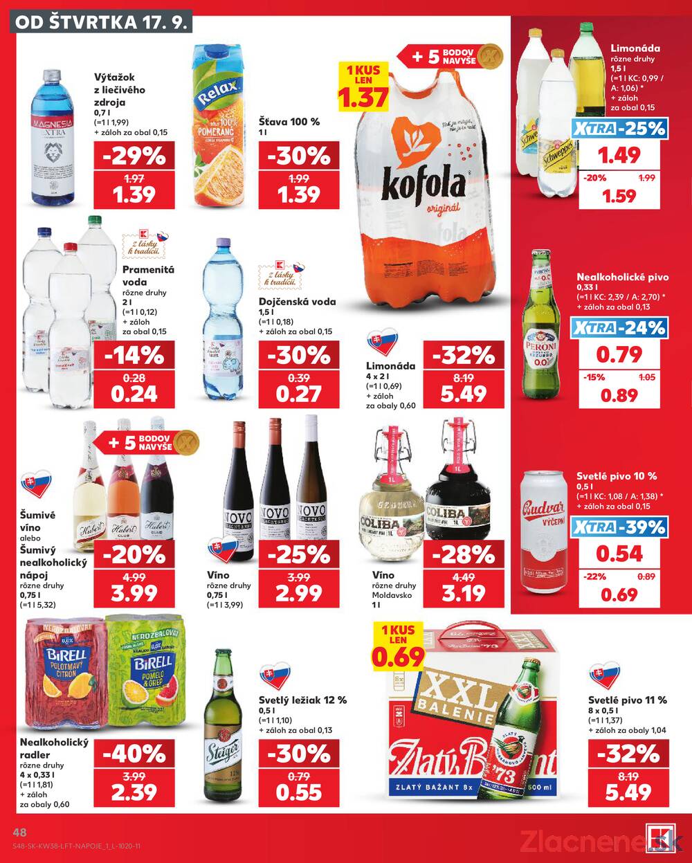 Kaufland 17.9. - 23.9. - Kaufland Bytča