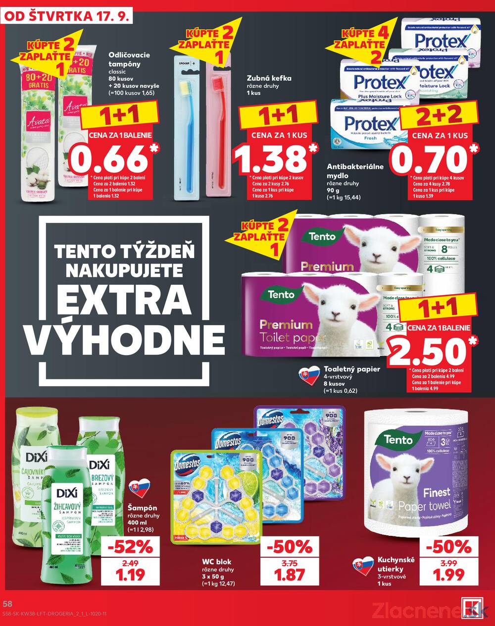 Kaufland 17.9. - 23.9. - Kaufland Bytča