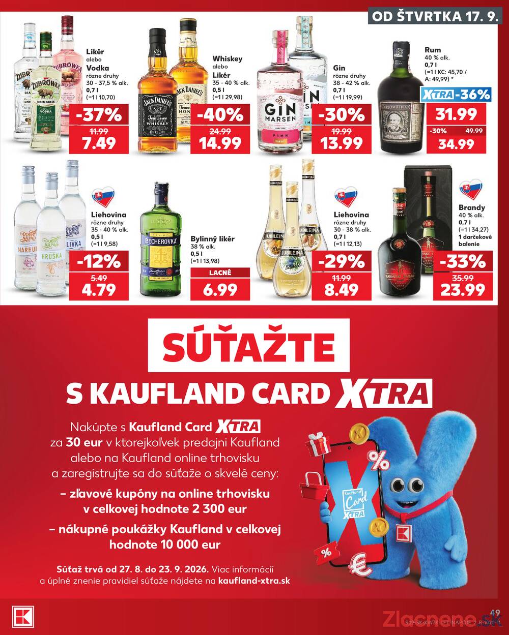 Kaufland 17.9. - 23.9. - Kaufland Dubnica nad Váhom