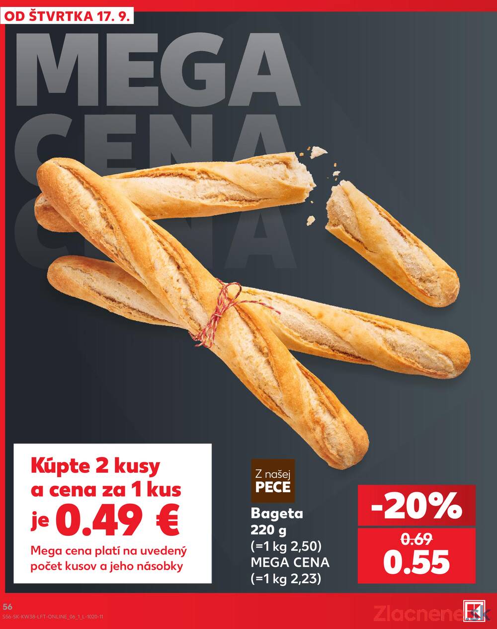 Kaufland 17.9. - 23.9. - Kaufland Dubnica nad Váhom
