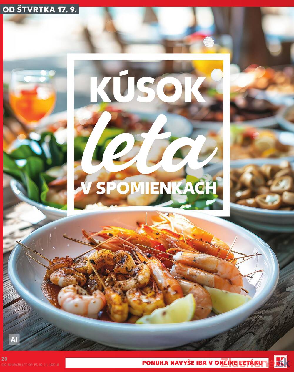 Leták Kaufland - Kaufland 17.9. - 23.9. - Kaufland Rimavská Sobota - strana 20 Leták Kaufland - Kaufland 17.9. - 23.9. - Kaufland Rimavská Sobota - strana 20