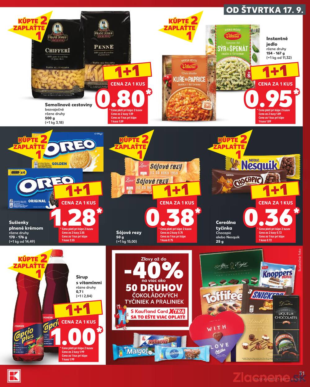 Kaufland 17.9. - 23.9. - Kaufland Púchov