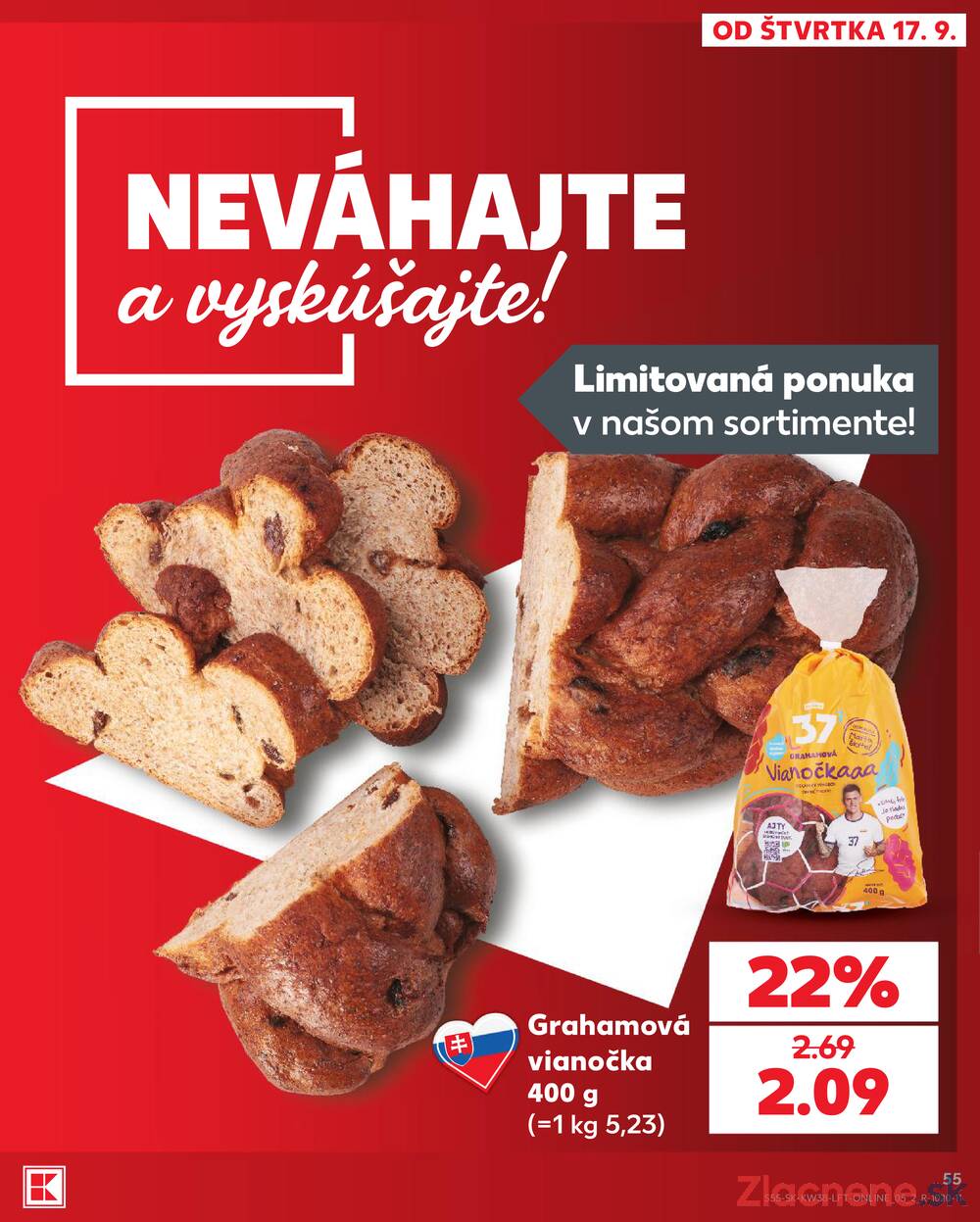 Kaufland 17.9. - 23.9. - Kaufland Púchov