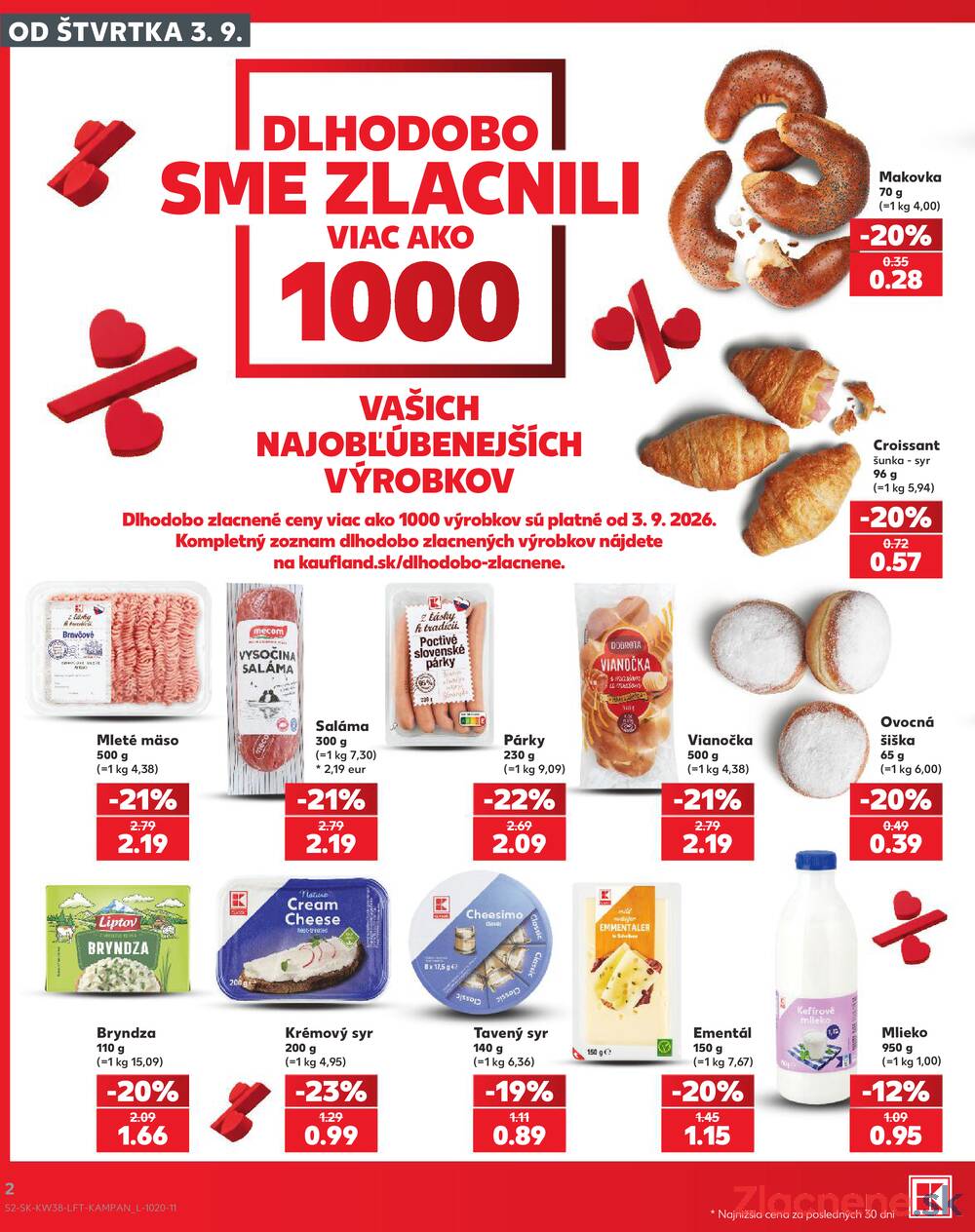 Kaufland 17.9. - 23.9. - Kaufland Stará Ľubovňa