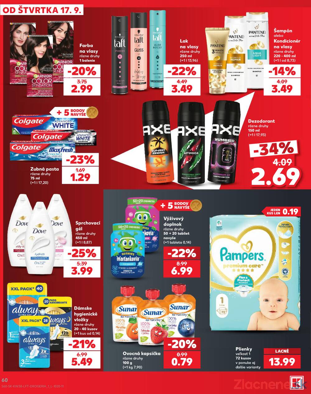 Kaufland 17.9. - 23.9. - Kaufland Stará Ľubovňa