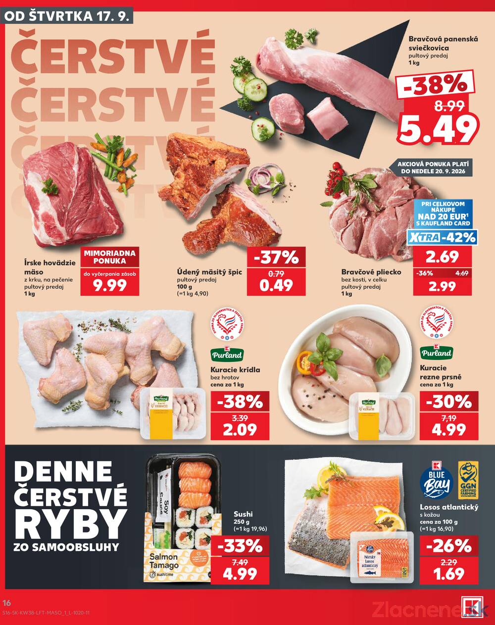 Kaufland 17.9. - 23.9. - Kaufland Kežmarok