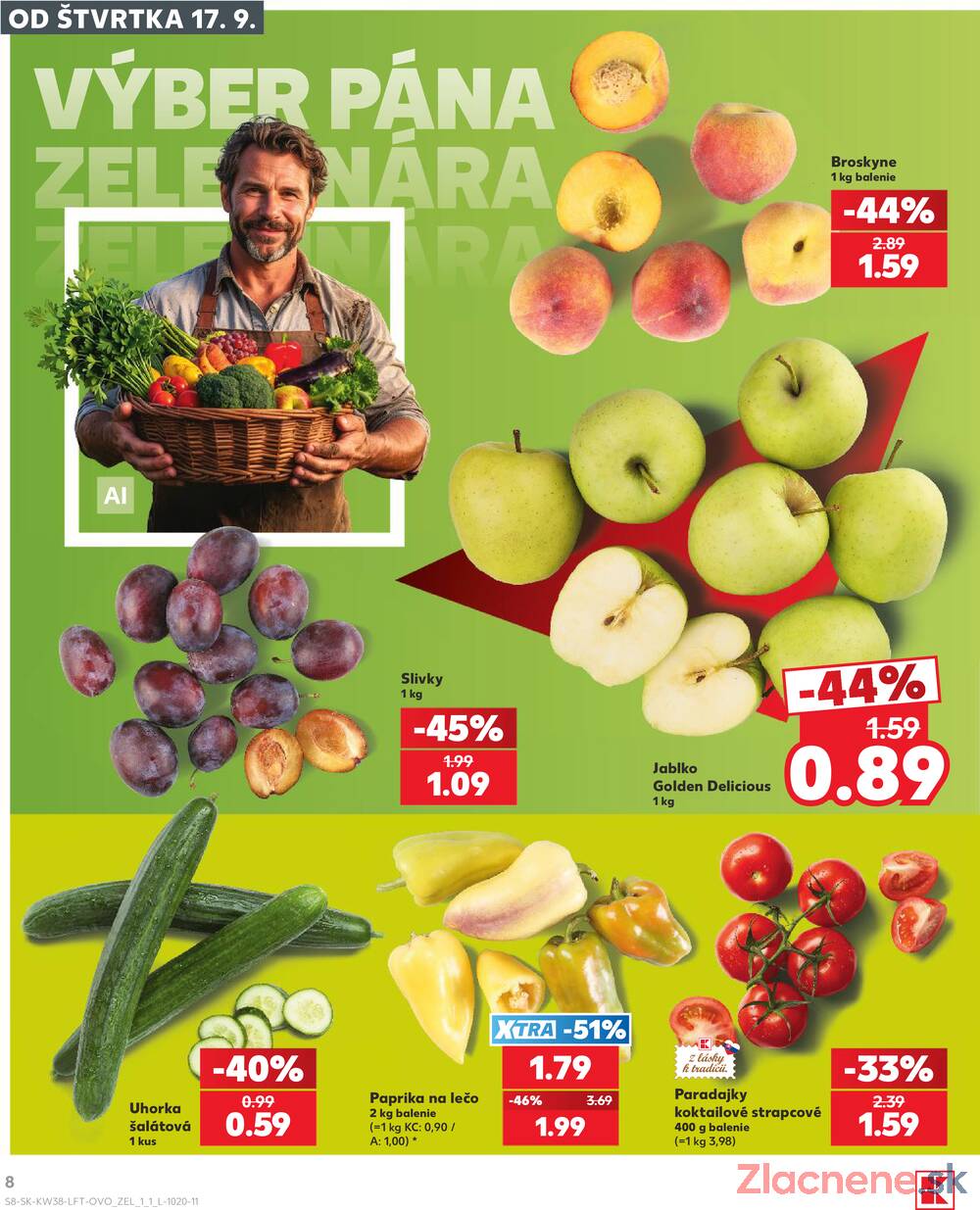 Kaufland 17.9. - 23.9. - Kaufland Rožňava