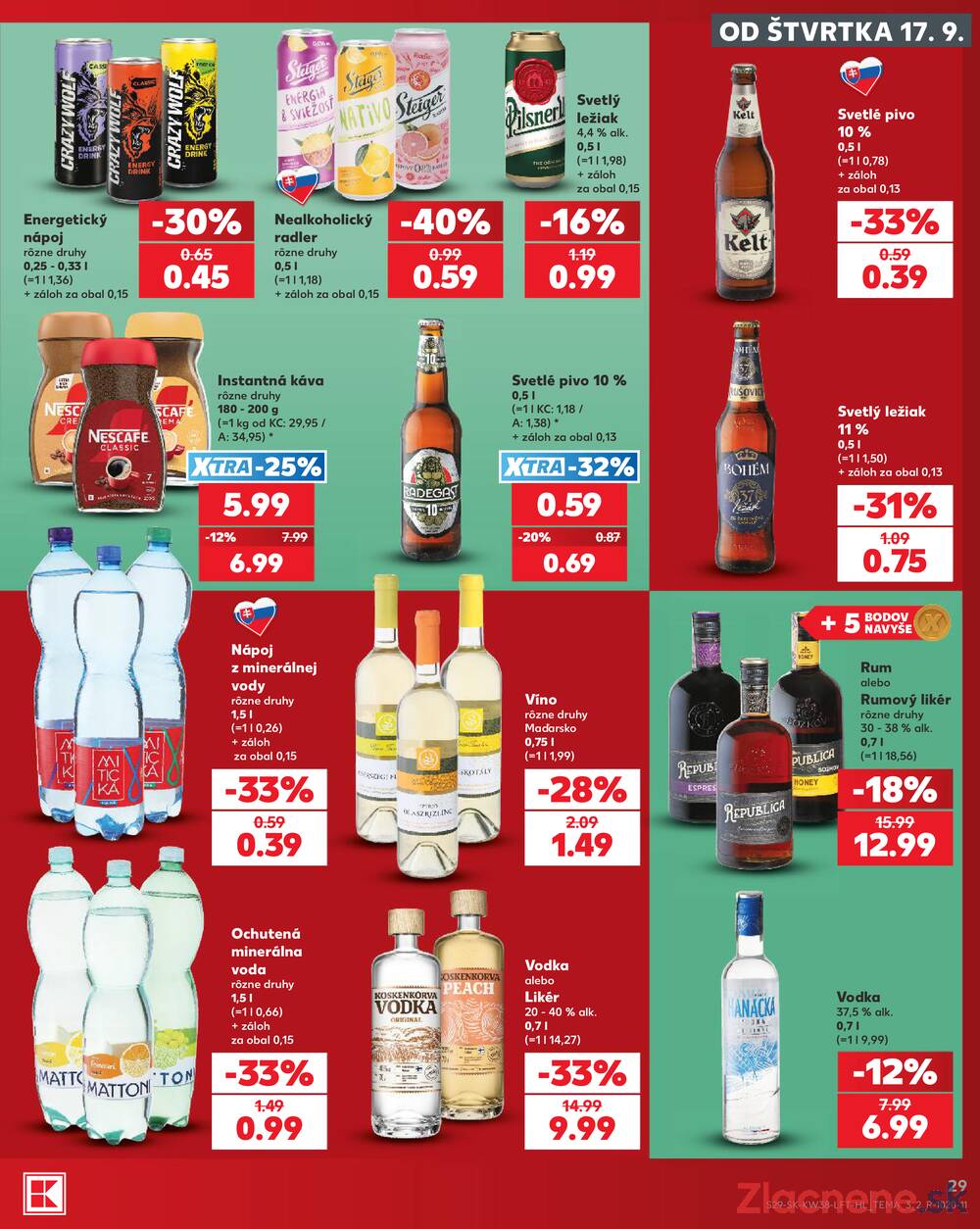 Kaufland 17.9. - 23.9. - Kaufland Rožňava