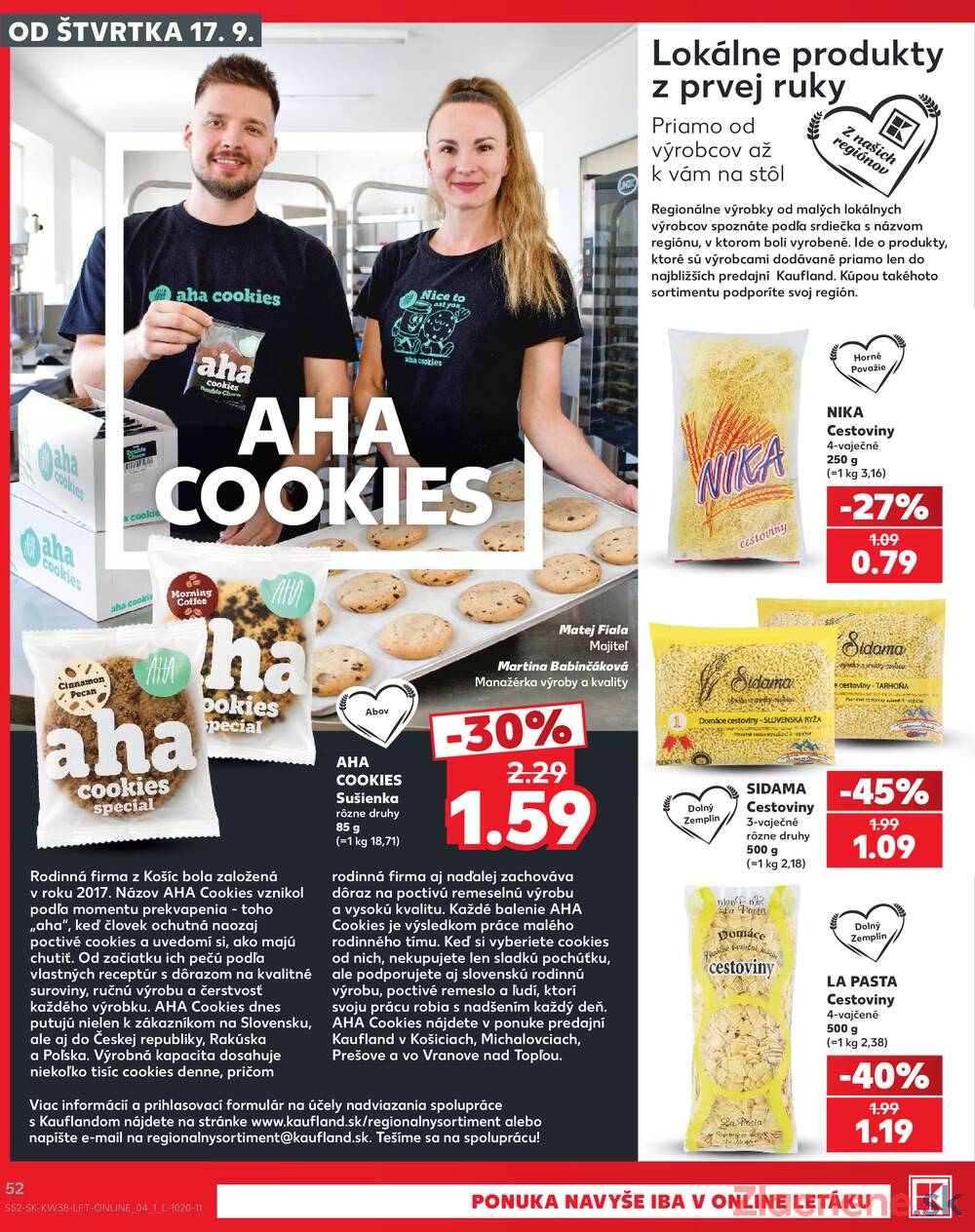Kaufland 17.9. - 23.9. - Kaufland Bratislava Danubia – Panónska cesta