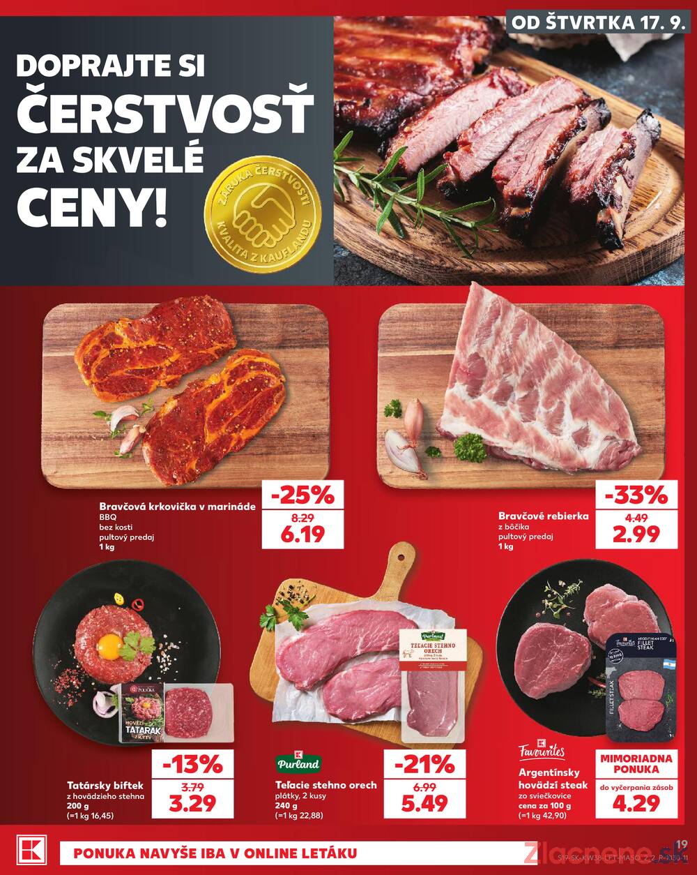 Kaufland 17.9. - 23.9. - Kaufland Košice-Pri hati