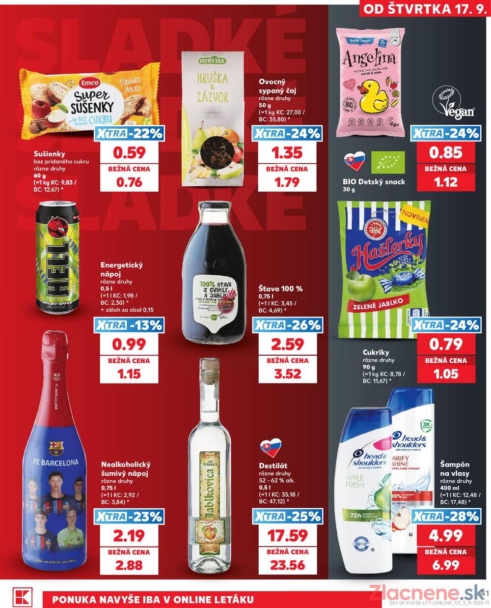 Kaufland 17.9. - 23.9. - Kaufland Košice-Pri hati