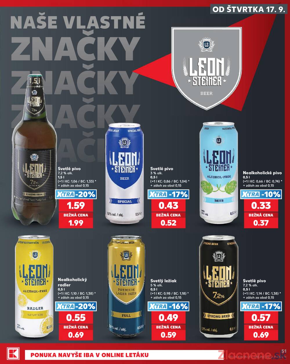 Kaufland 17.9. - 23.9. - Kaufland Košice - Nad Jazerom