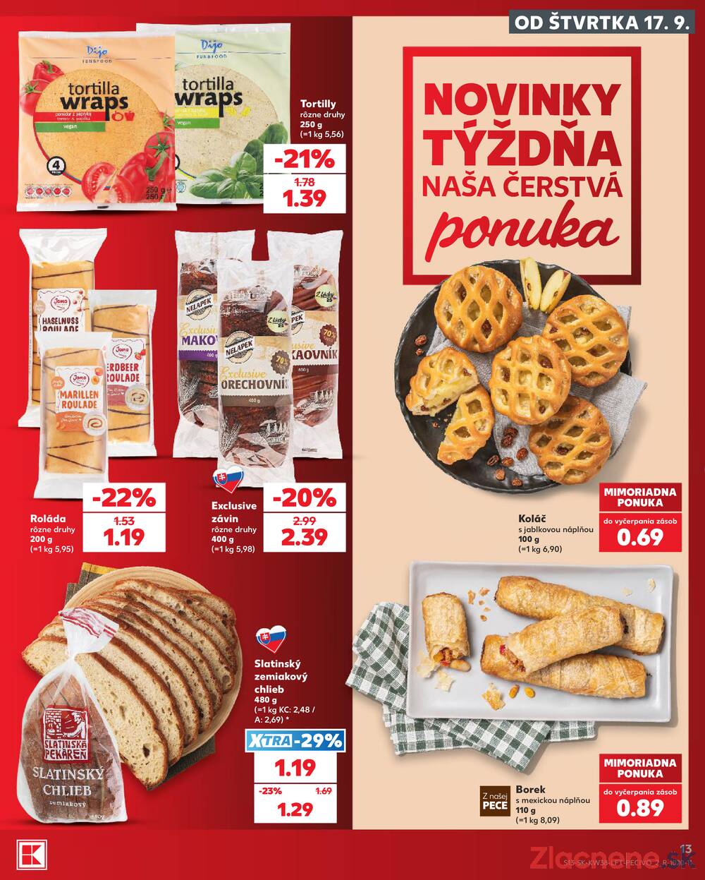 Kaufland 17.9. - 23.9. - Kaufland Považská Bystrica - Centrum