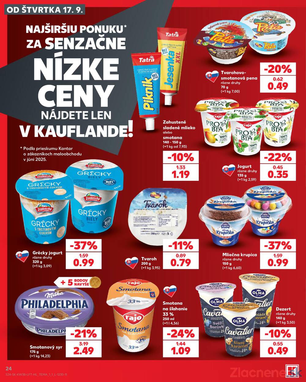 Kaufland 17.9. - 23.9. - Kaufland Považská Bystrica - Centrum