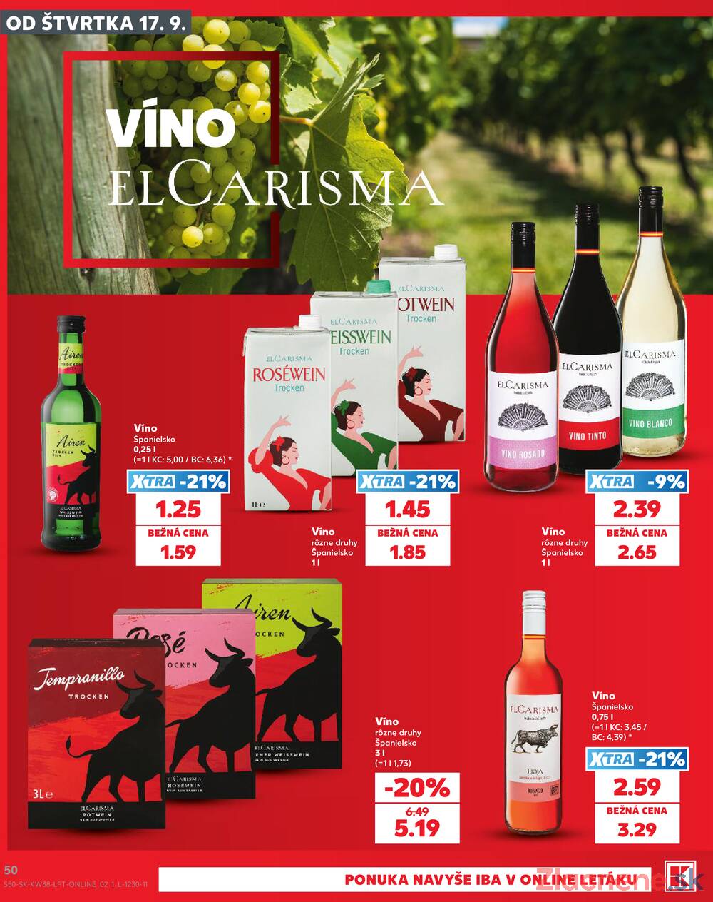 Kaufland 17.9. - 23.9. - Kaufland Považská Bystrica - Centrum