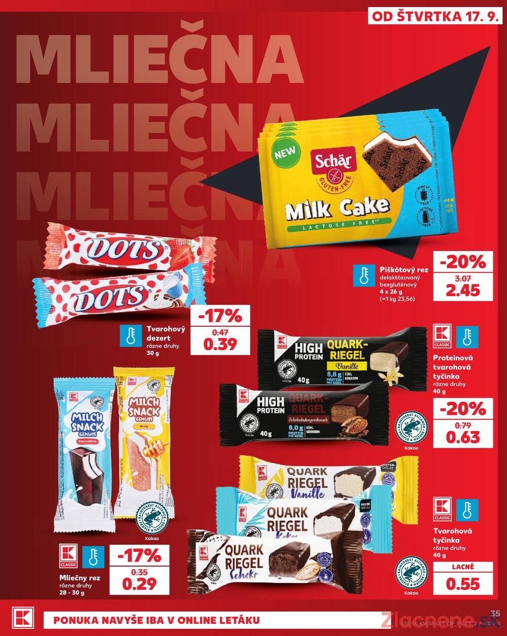Kaufland 17.9. - 23.9. - Kaufland Žilina