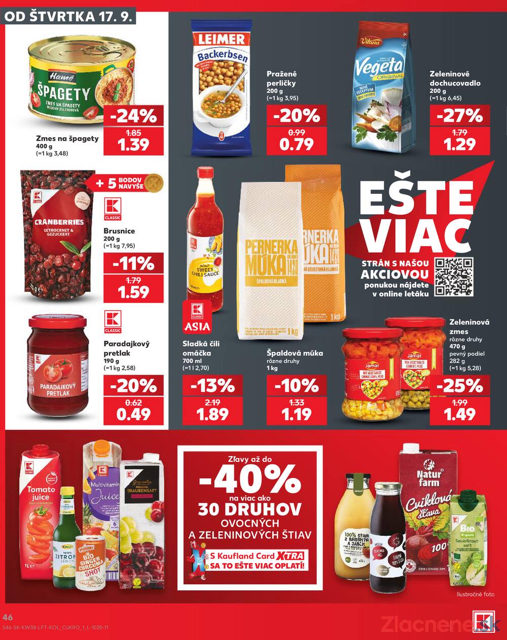 Kaufland 17.9. - 23.9. - Kaufland Žilina