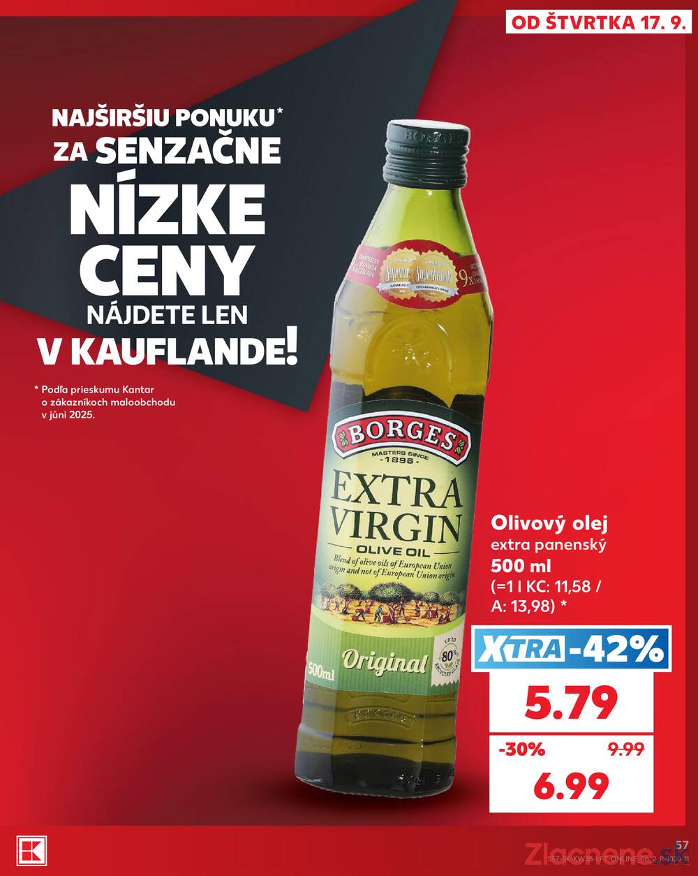 Kaufland 17.9. - 23.9. - Kaufland Košice - Popradská 