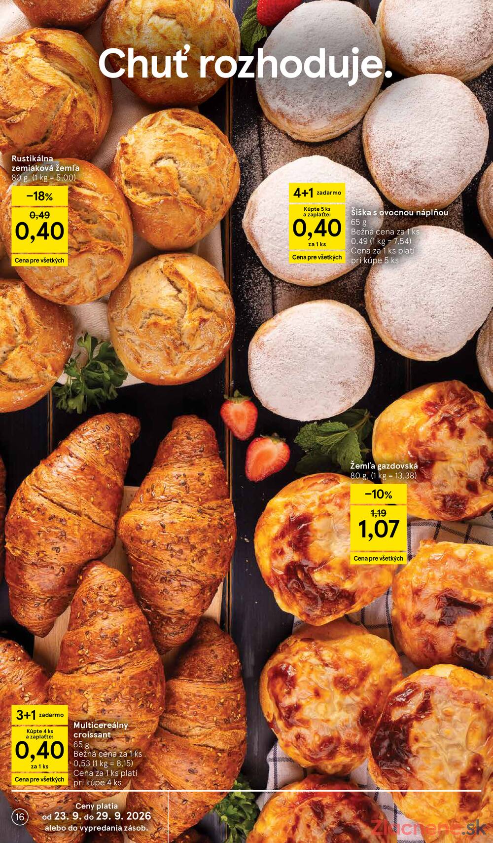 Tesco supermarkety od 23.9. do 29.9.2026
