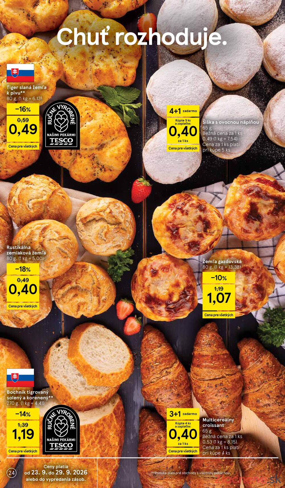 Tesco hypermarkety 23.9. - 29.9.