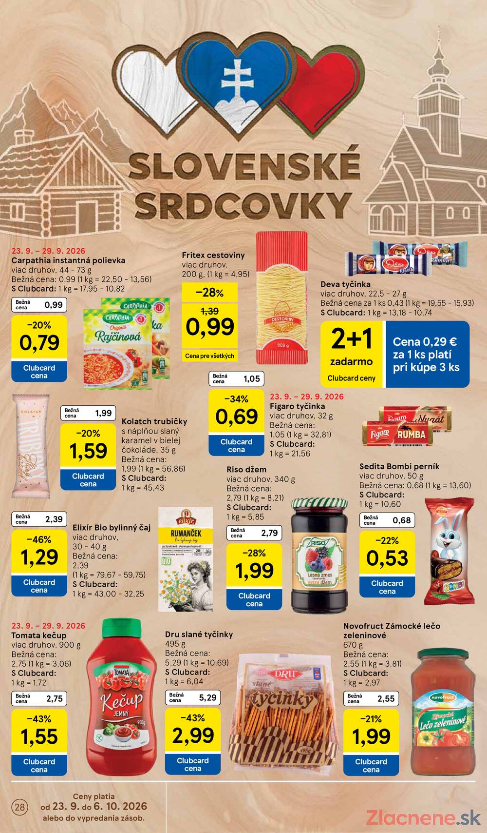 Tesco hypermarkety 23.9. - 29.9.