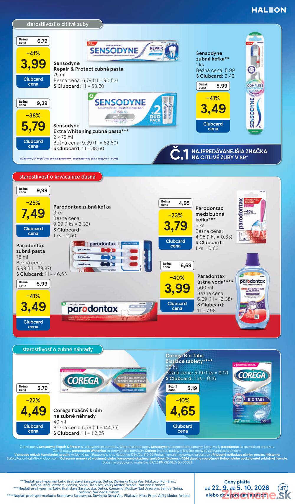 Tesco hypermarkety 23.9. - 29.9.