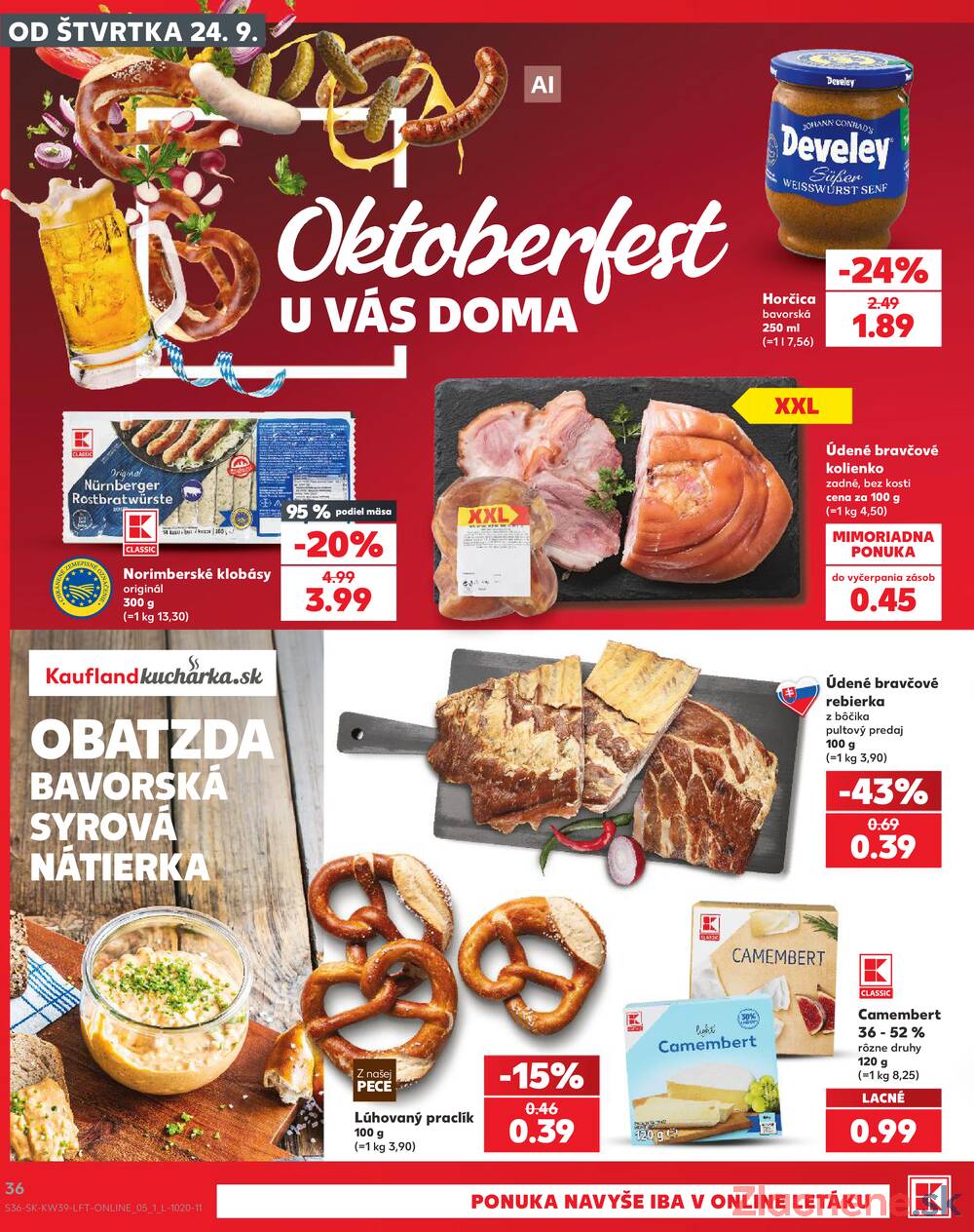 Kaufland 24.9. - 30.9. - Kaufland Brezno
