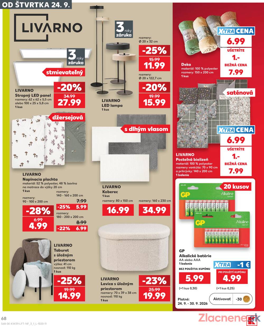 Kaufland 24.9. - 30.9. - Kaufland Brezno