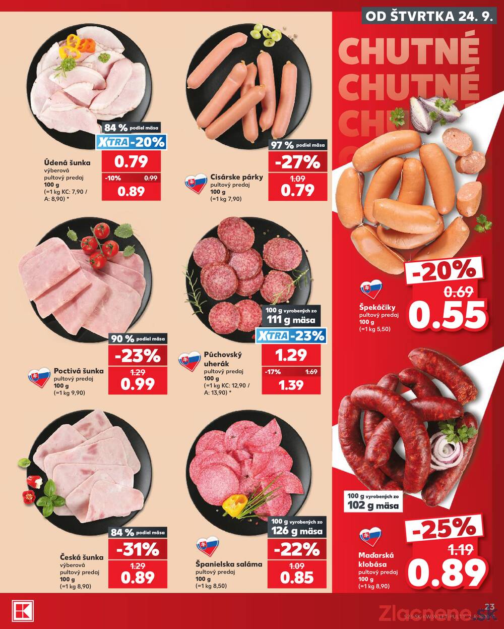 Kaufland 24.9. - 30.9. - Kaufland Humenné