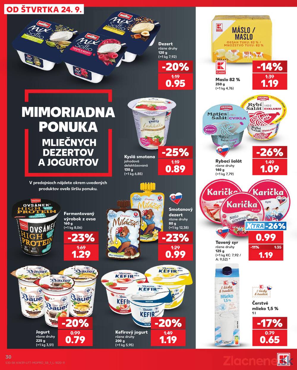 Kaufland 24.9. - 30.9. - Kaufland Púchov