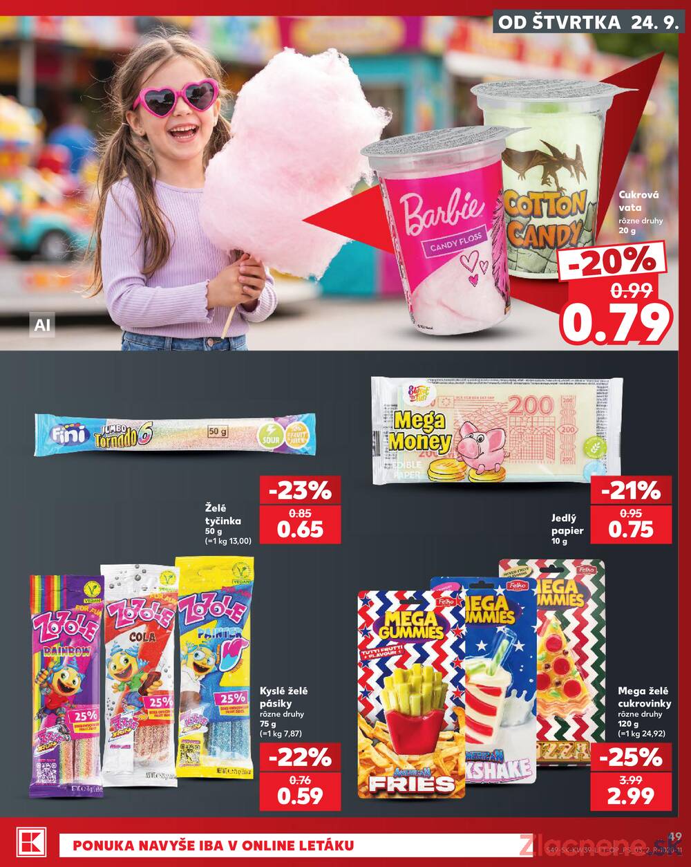 Kaufland 24.9. - 30.9. - Kaufland Púchov