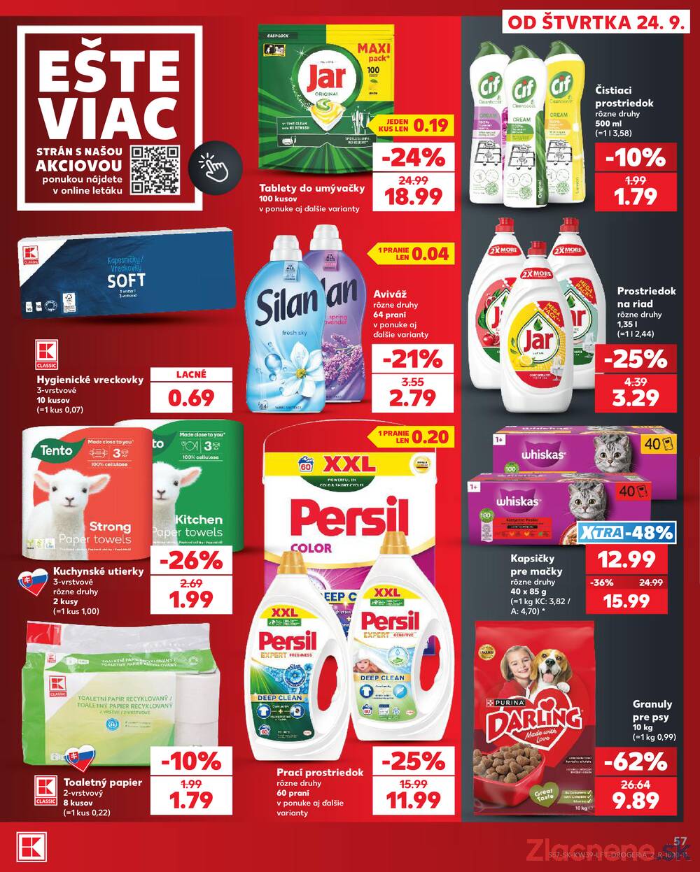 Kaufland 24.9. - 30.9. - Kaufland Púchov