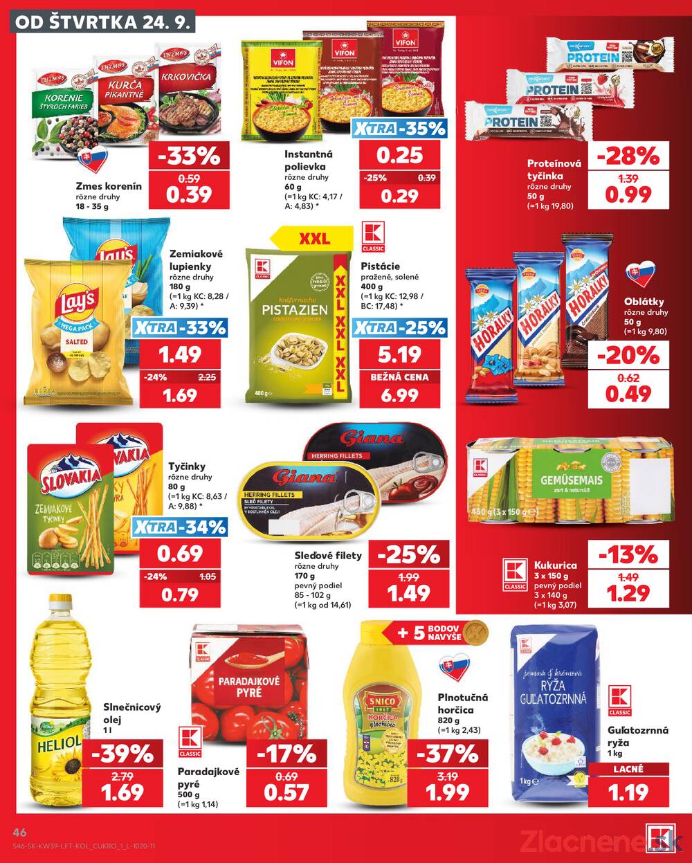 Kaufland 24.9. - 30.9. - Kaufland Stará Ľubovňa