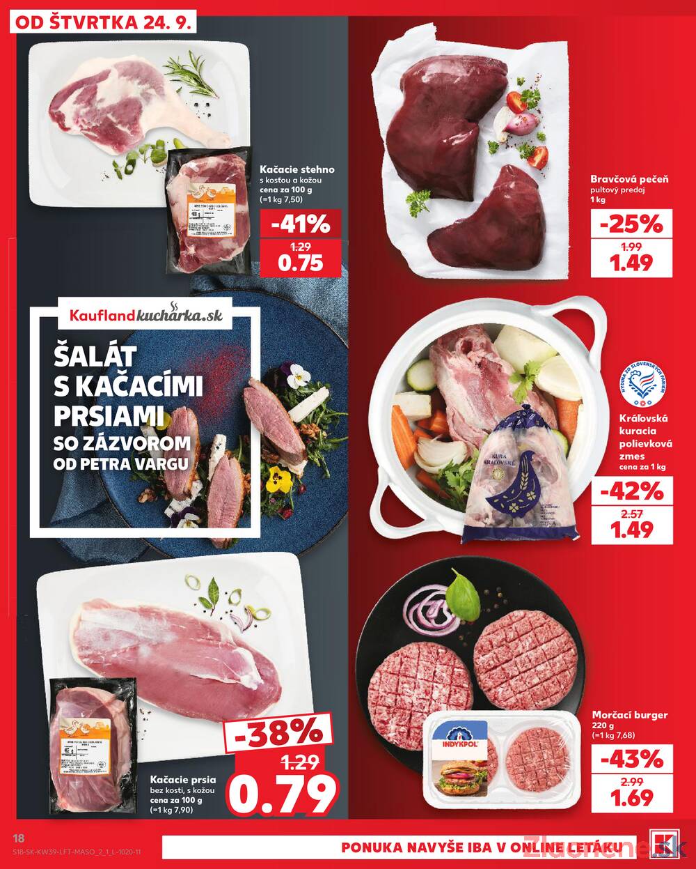 Kaufland 24.9. - 30.9. - Kaufland Rožňava