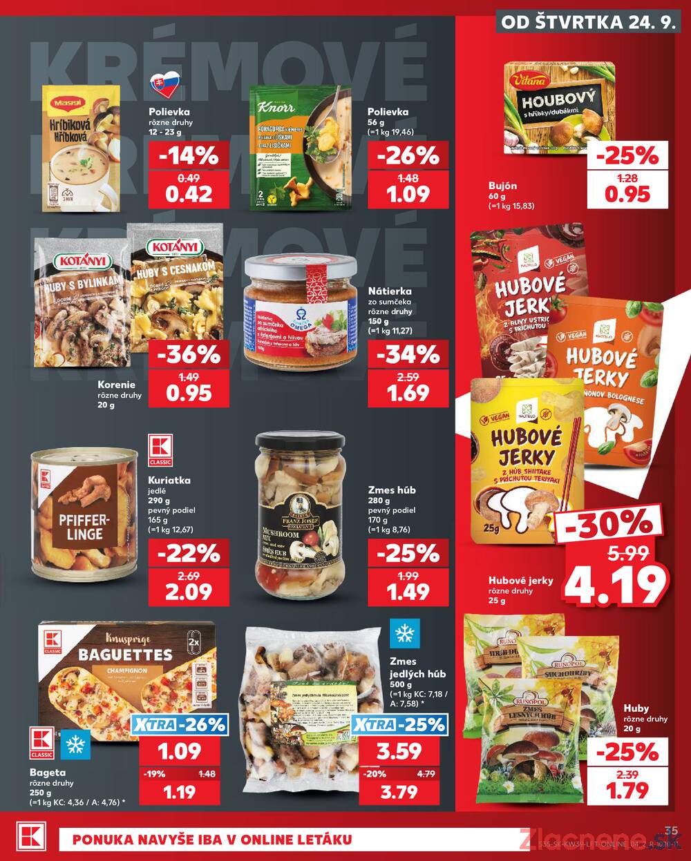 Kaufland 24.9. - 30.9. - Kaufland Rožňava