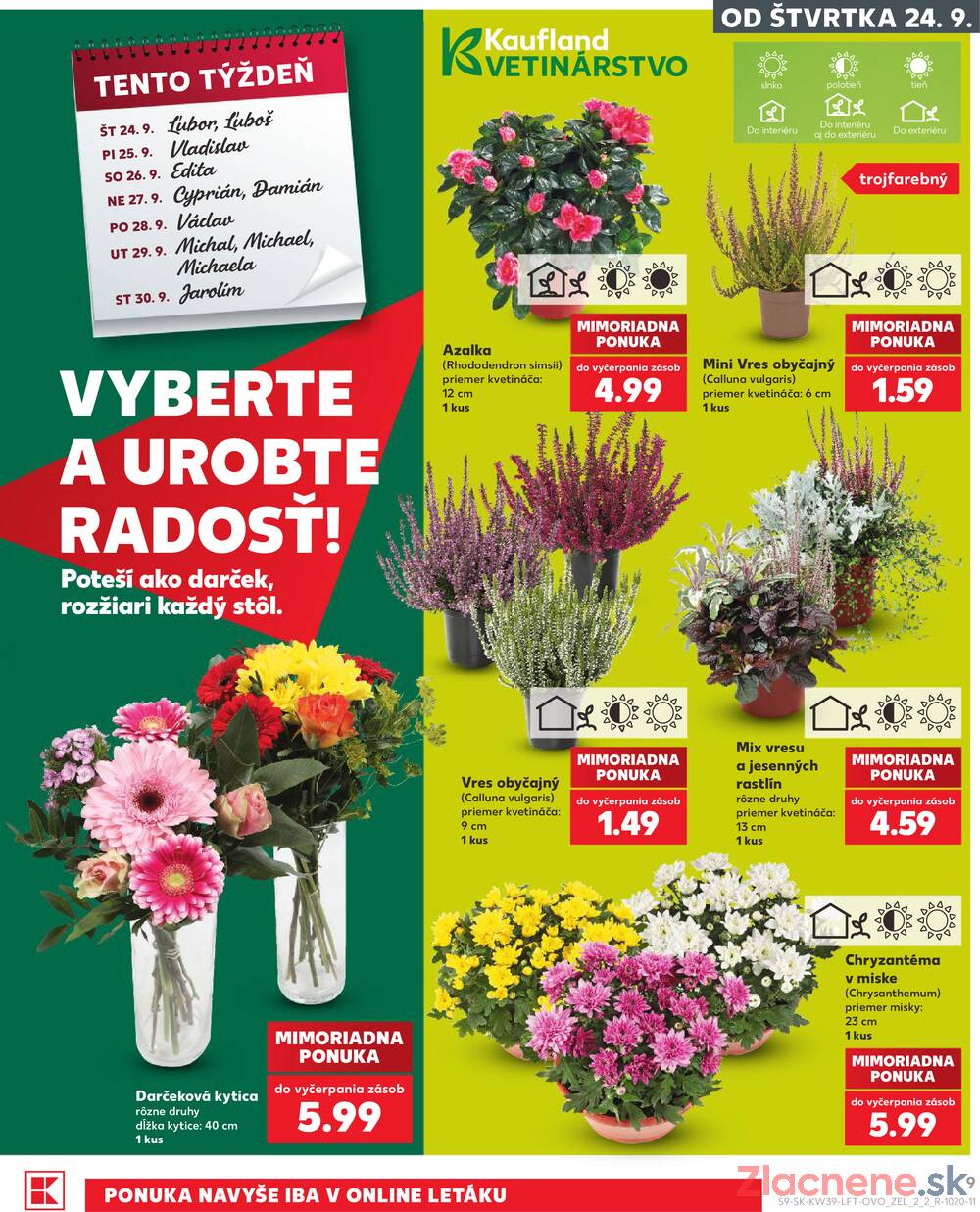 Kaufland 24.9. - 30.9. - Kaufland Poprad - Jiřího Wolkera