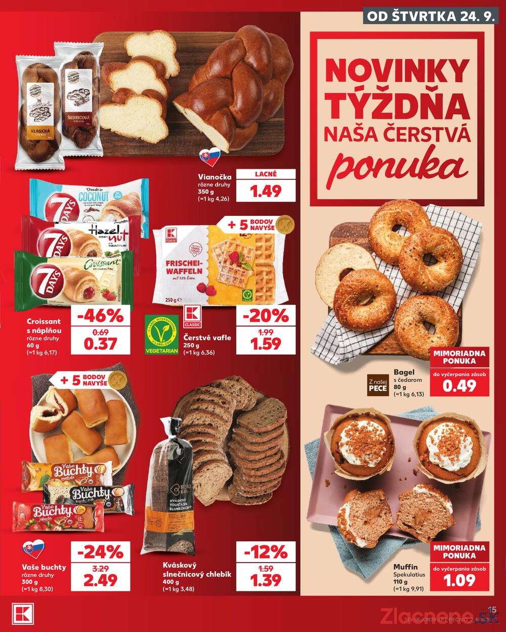 Kaufland 24.9. - 30.9. - Kaufland Poprad - Jiřího Wolkera