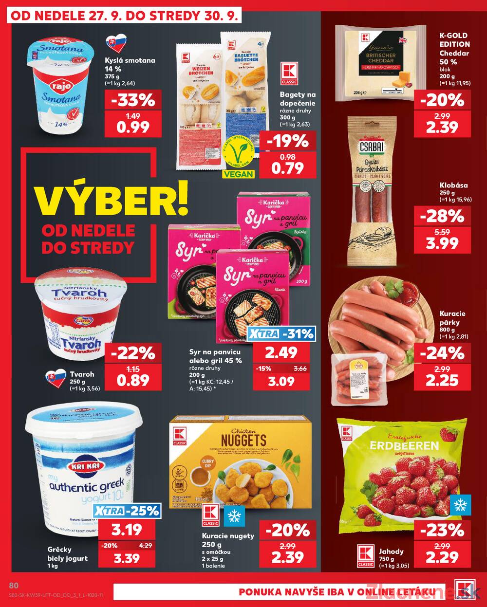 Kaufland 24.9. - 30.9. - Kaufland Poprad - Jiřího Wolkera